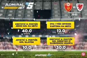 AdmiralBet i Sportske specijal - Krstović junak za vaše pune džepove!